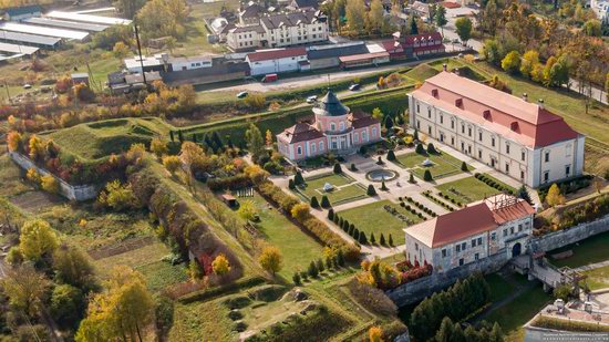 Zolochiv Castle, Ukraine from above, photo 7