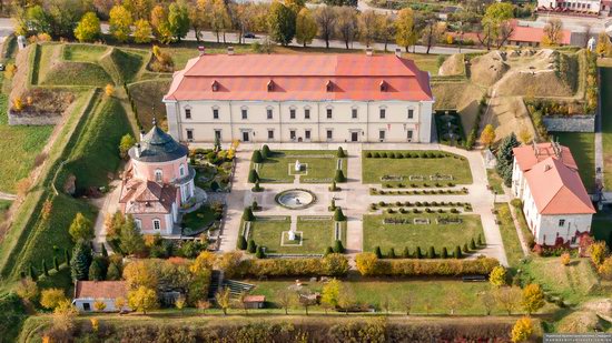 Zolochiv Castle, Ukraine from above, photo 9