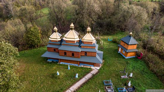 Church of the St. Archangel Michael in Hvozdets, Lviv Oblast, Ukraine, photo 10