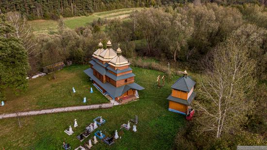 Church of the St. Archangel Michael in Hvozdets, Lviv Oblast, Ukraine, photo 11