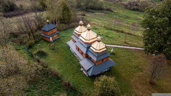 Church of the St. Archangel Michael in Hvozdets, Lviv Oblast, Ukraine, photo 14