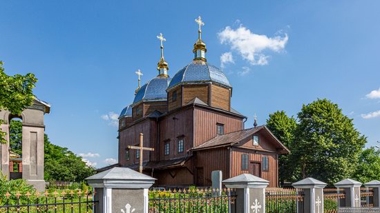 Church of the Resurrection in Zhuzhelyany, Lviv Oblast, Ukraine, photo 1