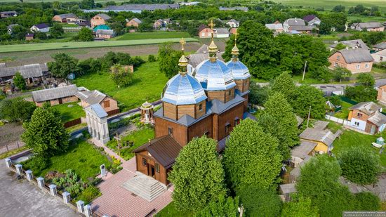 Church of the Resurrection in Zhuzhelyany, Lviv Oblast, Ukraine, photo 11