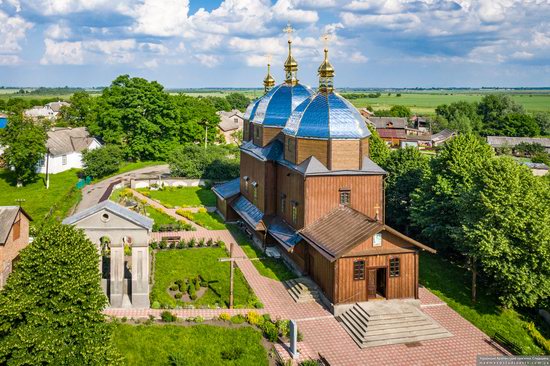 Church of the Resurrection in Zhuzhelyany, Lviv Oblast, Ukraine, photo 8