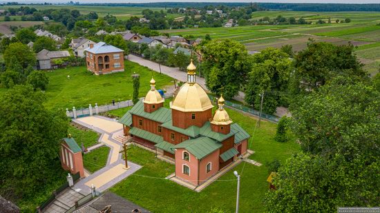 Church of St. Michael the Archangel in Pervyatychi, Lviv Oblast, Ukraine, photo 10