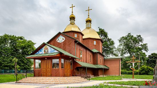 Church of St. Michael the Archangel in Pervyatychi, Lviv Oblast, Ukraine, photo 5