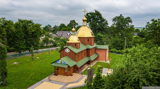 Church of St. Michael the Archangel in Pervyatychi, Lviv Oblast, Ukraine, photo 8