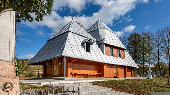 Church of the Intercession of the Virgin Mary in Libukhova, Lviv Oblast, Ukraine, photo 1