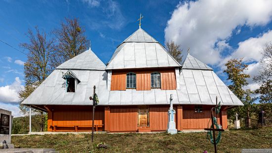 Church of the Intercession of the Virgin Mary in Libukhova, Lviv Oblast, Ukraine, photo 2