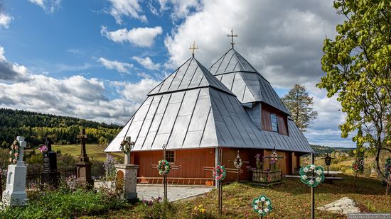 Church of the Intercession of the Virgin Mary in Libukhova, Lviv Oblast, Ukraine, photo 4