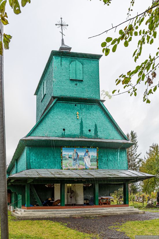 Church of the Holy Apostles Peter and Paul in Lazeshchyna, Zakarpattia Oblast, Ukraine, photo 11