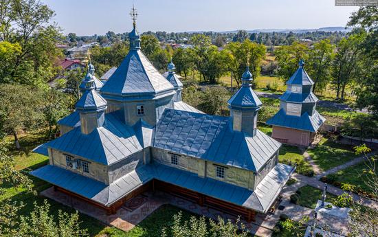 Church in Horishnje Zaluchchya, Ivano-Frankivsk Oblast, Ukraine, photo 10