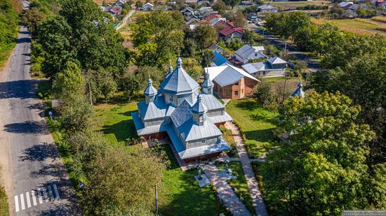 Church in Horishnje Zaluchchya, Ivano-Frankivsk Oblast, Ukraine, photo 13