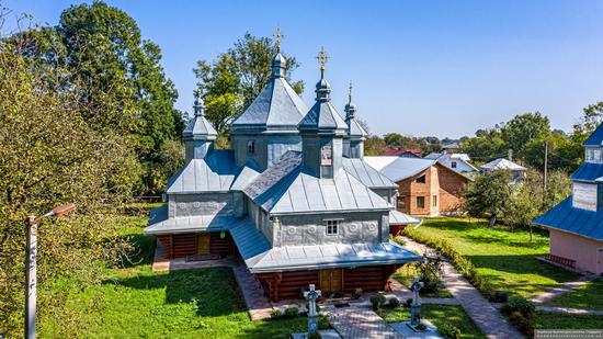 Church in Horishnje Zaluchchya, Ivano-Frankivsk Oblast, Ukraine, photo 14