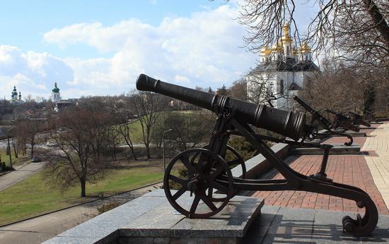 Mid April in the center of Chernihiv, Ukraine, photo 13