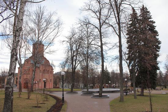 Mid April in the center of Chernihiv, Ukraine, photo 7