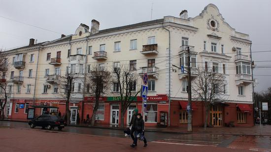 Mid April in the center of Chernihiv, Ukraine, photo 9