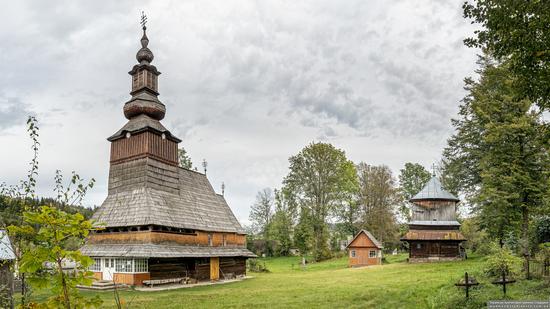 Church of the Nativity of the Blessed Virgin in Pylypets, Ukraine, photo 1