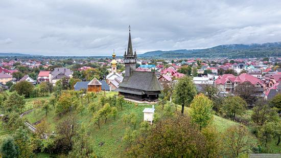 Church of St. Nicholas the Wonderworker in Nyzhnya Apsha, Zakarpattia Oblast, Ukraine, photo 2