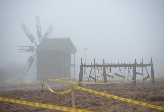 Foggy Day at the Museum of Folk Architecture of Ukraine, photo 6