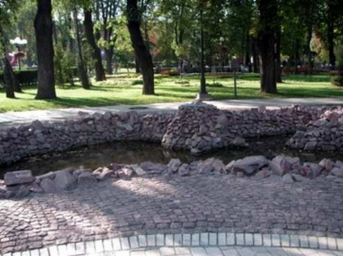 Kiev secret place - Black Sea fountain