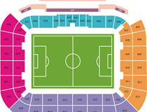 Arena Lviv stadium scheme