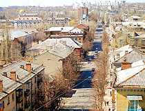Bakhmut cityscape