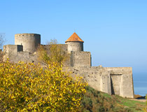 Bilhorod-Dnistrovskyi fortress scenery