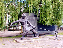 The monument to steel-makers