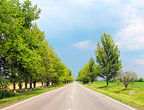 Road in the Kharkiv region