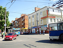 In the center of Khmelnytskyi