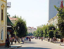 On the street in Kolomyia