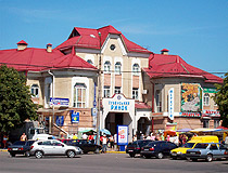 Marketplace in Lubny