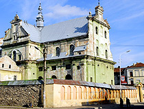 Dominican Cathedral in Zhovkva, Lviv Oblast