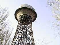 Shukhov water tower in Nikolaev