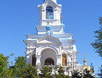 Pochaev city church