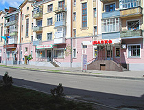 On the street in Poltava