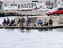Sevastopol fishermen