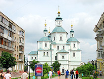 Holy Resurrection Cathedral in Sumy