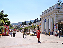 Yalta city street