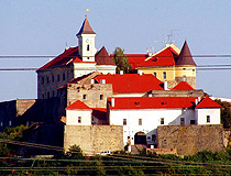 Mukachevo Castle in Zakarpattia Oblast