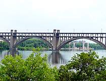 Preobrazhensky Bridge in Zaporizhzhia