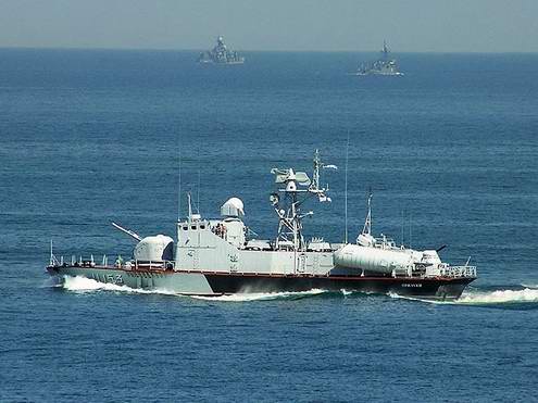 Ukraine Navy rocket boat